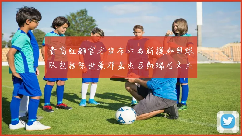 青岛红狮官方宣布六名新援加盟球队包括陈世豪邓嘉杰吕凯瑞尤文杰等球员